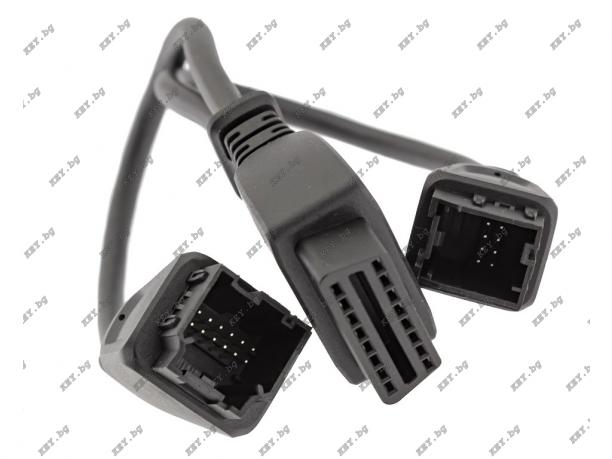 Адаптер кабел Xhorse Chrysler Jeep Dodge FCA 12+8 for VVDI Key Tool Plus от key.bg Адаптер кабел Xhorse Chrysler Jeep Dodge FCA 12+8 for VVDI Key Tool Plus